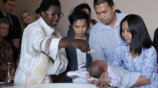 What happens during a Baptism - We Baptise